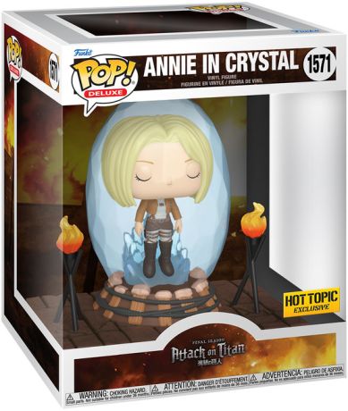 Figurine Funko Pop L'Attaque des Titans (SNK) #1571 Annie dans Cristal