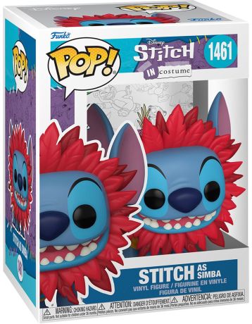 Figurine Funko Pop Lilo et Stitch [Disney] #1461 Stitch en Simba