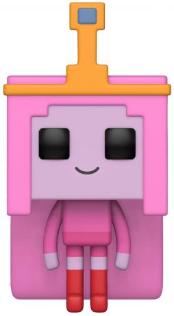 Figurine Funko Pop Adventure Time #415 Princesse Chewing-gum - Style Minecraft