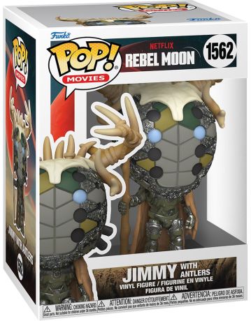 Figurine Funko Pop Rebel Moon #1562 Jimmy avec des bois de cerf