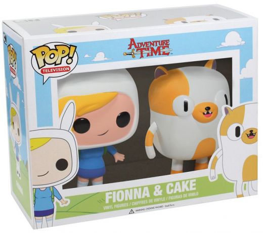 Figurine Funko Pop Adventure Time Fiona et Cake