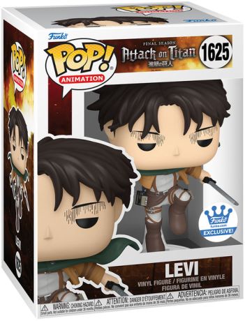 Figurine Funko Pop L'Attaque des Titans (SNK) #1625 Levi