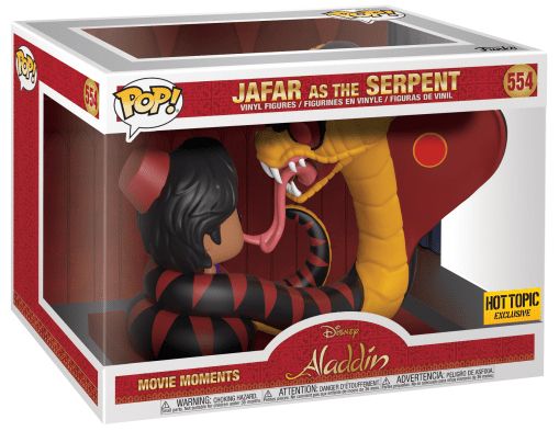 Figurine Funko Pop Aladdin [Disney] #554 Jafar en serpent