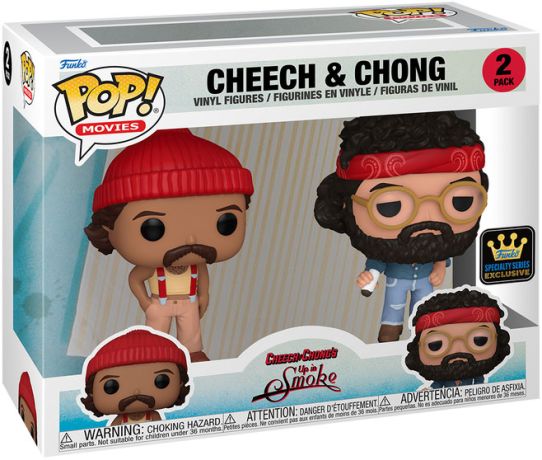 Figurine Funko Pop Faut trouver le joint Cheech & Chong - Pack