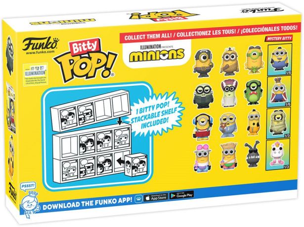 Figurine Funko Pop Les Minions Bitty Pop (série 1)