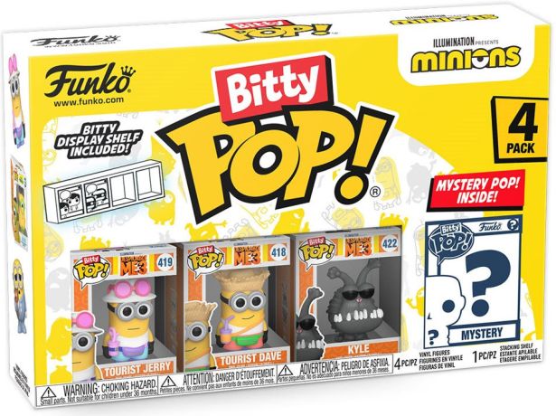 Figurine Funko Pop Les Minions Bitty Pop (série 4)