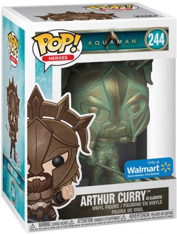 Figurine Funko Pop Aquaman [DC] #244 Arthur Curry - Patine de gladiateur