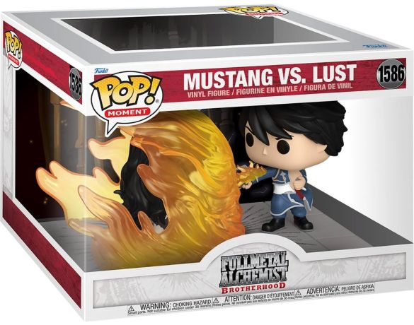 Figurine Funko Pop Fullmetal Alchemist: Brotherhood (FMA) #1586 Mustang vs Lust - Moment