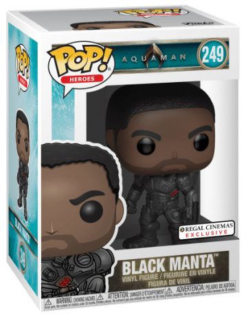 Figurine Funko Pop Aquaman [DC] #249 Black Manta démasqué