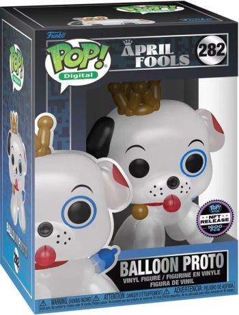 Figurine Funko Pop Freddy Funko #282 Ballon Proto (Poisson d'avril) - Digital Pop