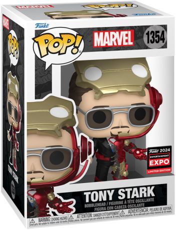 Figurine Funko Pop Marvel Comics #1354 Tony Stark redevient Iron Man