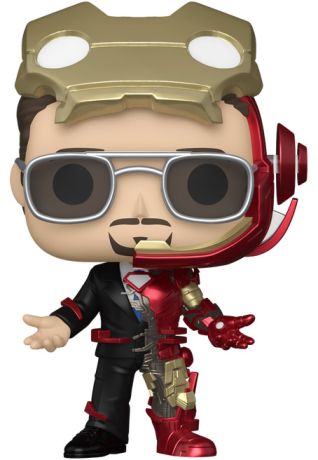 Figurine Funko Pop Marvel Comics #1354 Tony Stark redevient Iron Man