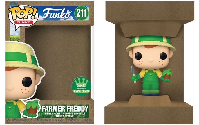 Figurine Funko Pop Freddy Funko #211 Freddy le Fermier