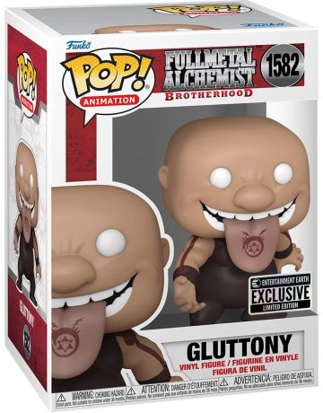 Figurine Funko Pop Fullmetal Alchemist: Brotherhood (FMA) #1582 Gluttony