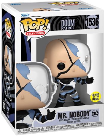 Figurine Funko Pop Doom Patrol [DC] #1536 Mr. Nobody - Glow in the Dark