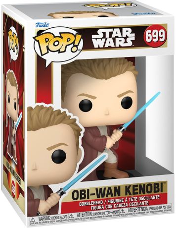 Figurine Funko Pop Star Wars 1 : La Menace fantôme #699 Obi-Wan Kenobi