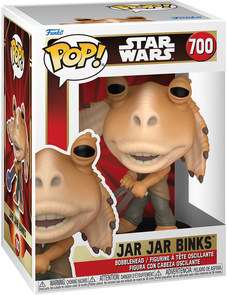 Figurine Pop Star Wars 1 : La Menace fantôme #700 pas cher : Jar