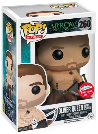 Figurine Funko Pop Arrow [DC] #260 Oliver Queen rescapé de l'île