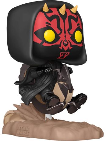 Figurine Funko Pop Star Wars 1 : La Menace fantôme #705 Dark Maul sur Bloodfin Speeder