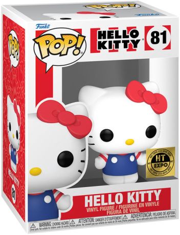 Figurine Funko Pop Sanrio #81 Hello Kitty avec Nœud Rouge