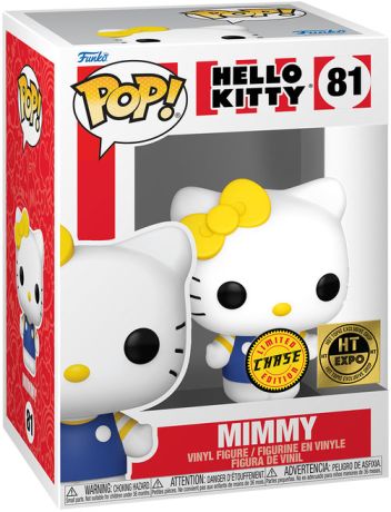 Figurine Funko Pop Sanrio #81 Hello Kitty avec Nœud Jaune [Chase]