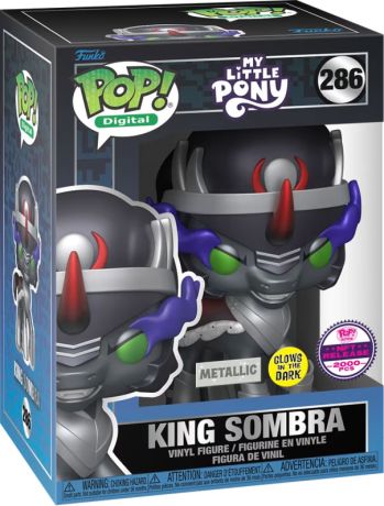 Figurine Funko Pop My Little Pony #286 Roi Sombra - Digital Pop