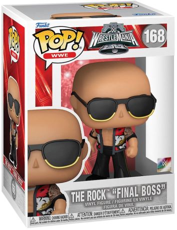 Figurine Funko Pop WWE #168 The Rock 