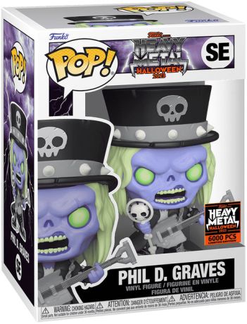 Figurine Funko Pop Fantastik Plastik Phil D. Graves (Heavy Metal)