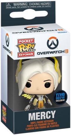 Figurine Funko Pop Overwatch 2 Mercy - Porte-clés