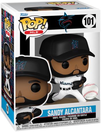 Figurine Funko Pop MLB : Ligue Majeure de Baseball #101 Sandy Alcantara