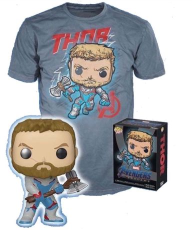 Figurine Funko Pop Avengers : Endgame [Marvel] #452 Thor - T-Shirt