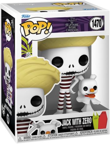 Figurine Funko Pop L'étrange Noël de M. Jack [Disney] #1470 Jack avec Zero (Plage)