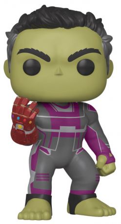 Figurine Funko Pop Avengers : Endgame [Marvel] #478 Hulk avec un gant - 15 cm