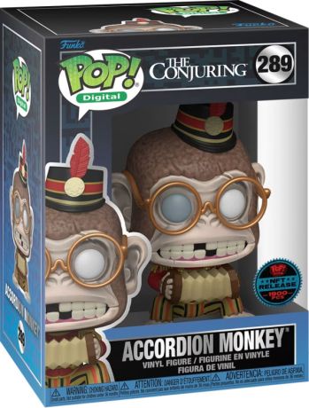 Figurine Funko Pop Conjuring 2 : Le Cas Enfield #289 Singe Accordéon - Digital Pop