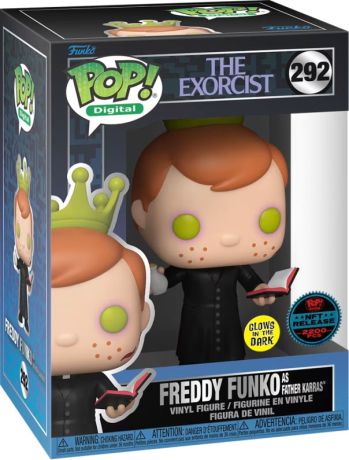 Figurine Funko Pop L'Exorciste #292 Freddy Funko en Père Karras - Digital Pop