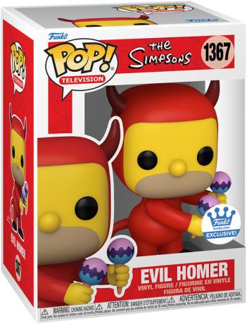 Figurine Funko Pop Les Simpson #1367 Homer Diable