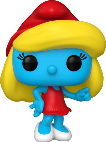 Figurine Funko Pop Les Schtroumpfs #1516 La Schtroumpfette - Robe rouge [Chase]