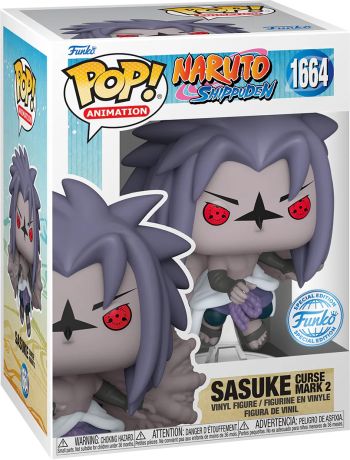 Figurine Funko Pop Naruto #1664 Sasuke - Marque Maudite 2