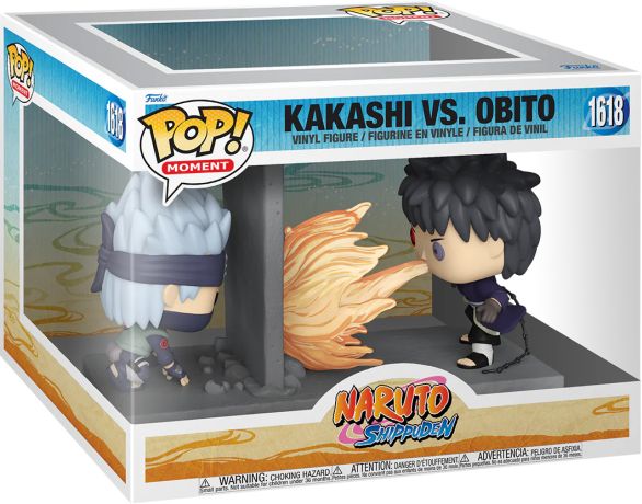 Figurine Funko Pop Naruto #1618 Kakashi vs. Obito - Moment