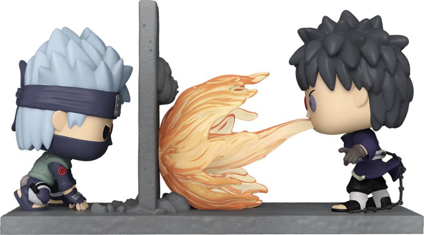 Figurine Funko Pop Naruto #1618 Kakashi vs. Obito - Moment