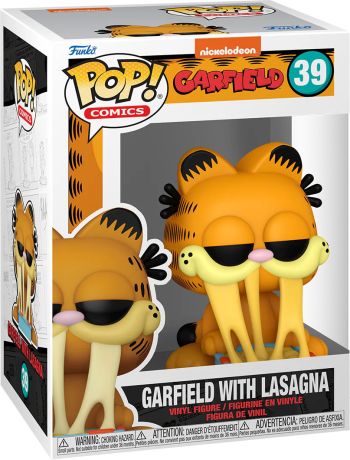 Figurine Funko Pop Garfield #39 Garfield avec Lasagnes