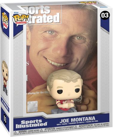 Figurine Funko Pop NFL #03 Joe Montana - Sports Illustrated