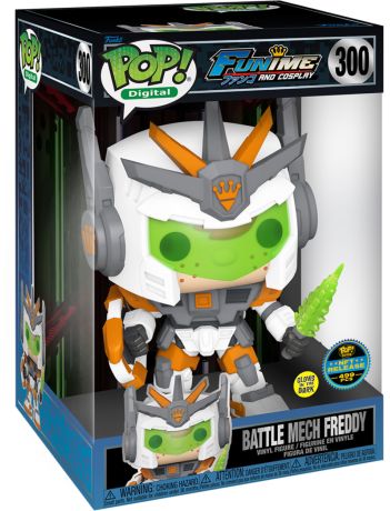 Figurine Funko Pop Freddy Funko #300 Freddy Armure de Combat - Digital Pop