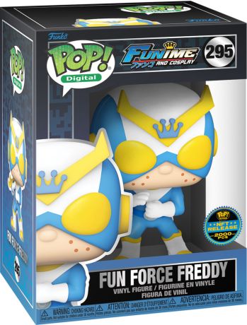 Figurine Funko Pop Freddy Funko #295 Fun Force Freddy - Digital Pop