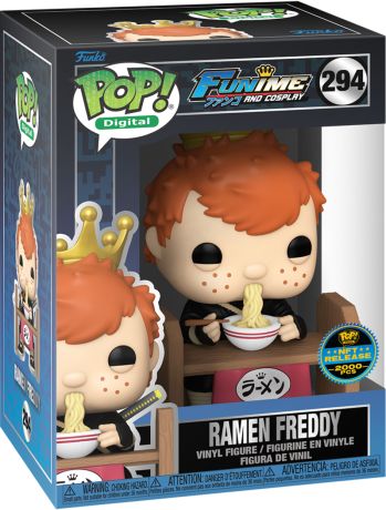 Figurine Funko Pop Freddy Funko #294 Ramen Freddy - Digital Pop