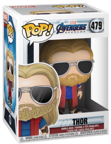 Figurine Funko Pop Avengers : Endgame [Marvel] #479 Thor décontracté