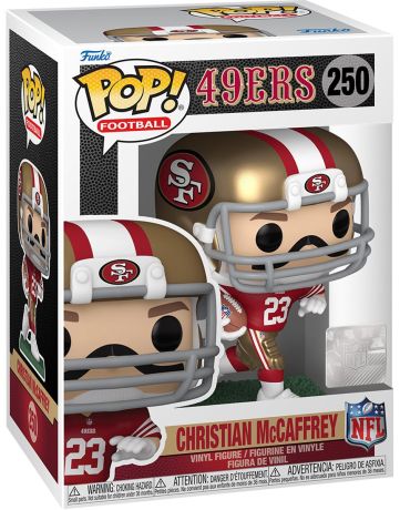 Figurine Funko Pop NFL #250 Christian McCaffrey