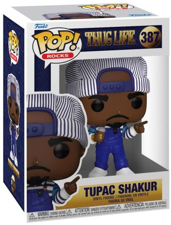 Figurine Funko Pop Tupac / 2Pac #387 Tupac Shakur (Thug Life)