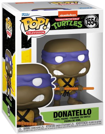 Figurine Funko Pop Tortues Ninja #1554 Donatello