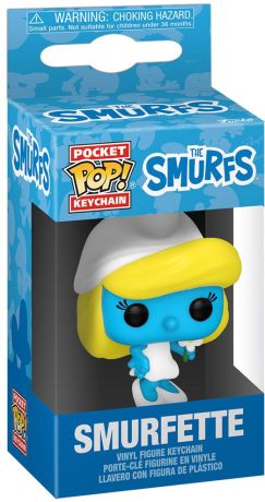 Figurine Funko Pop Les Schtroumpfs La Schtroumpfette - Porte-clés